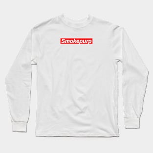 Smokepurp // Red Box Logo Long Sleeve T-Shirt